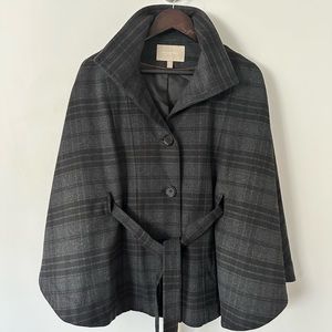 Banana Republic cape with waist tie